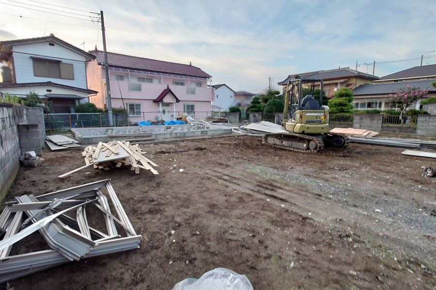 笠間市内にてプレハブ事務所及び物置解体工事｜LS②.jpg