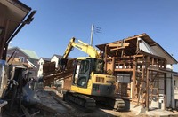 水戸市にて平成最後の解体現場|ランドサービス