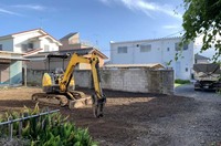 ひたちなか市住宅解体の様子|ランドサービス