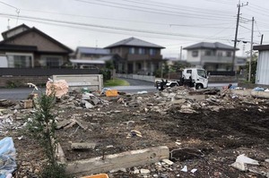 台風19号直後の作業風景 常陸太田市&ひたちなか市|ランドサービス株式会社