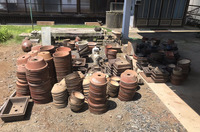 小美玉市にて植木鉢など敷地内の不用品回収|LS