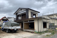 水戸市赤塚にて2階建住宅解体の様子｜LS